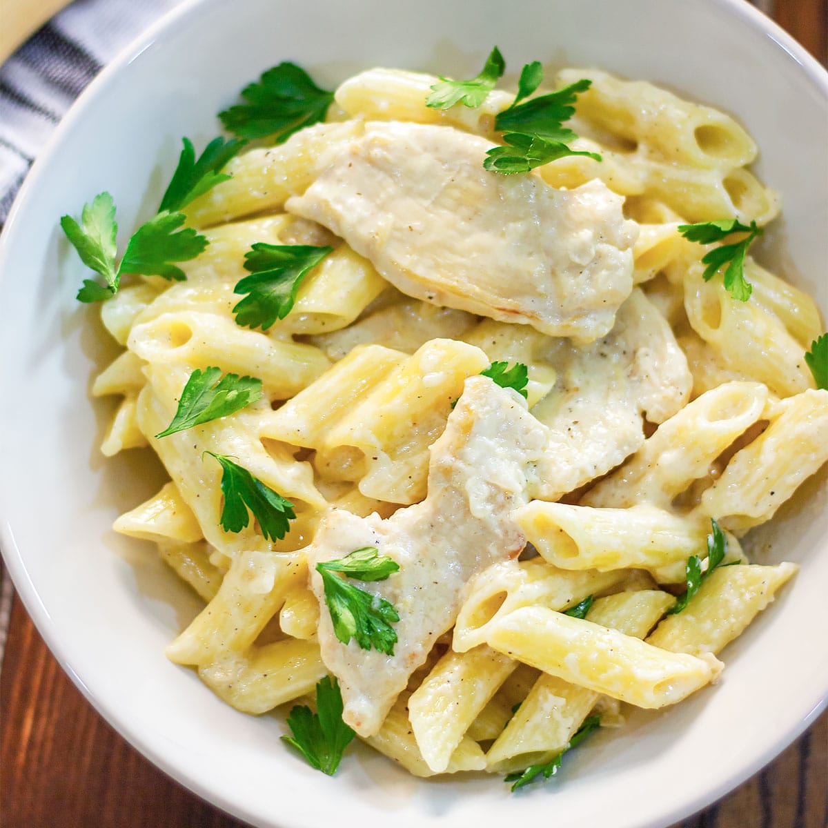 Pasta with Regina Creamy