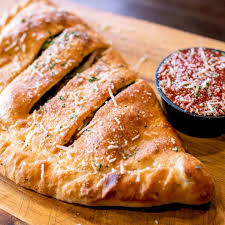 Chicken Florentine Pizza Calzones