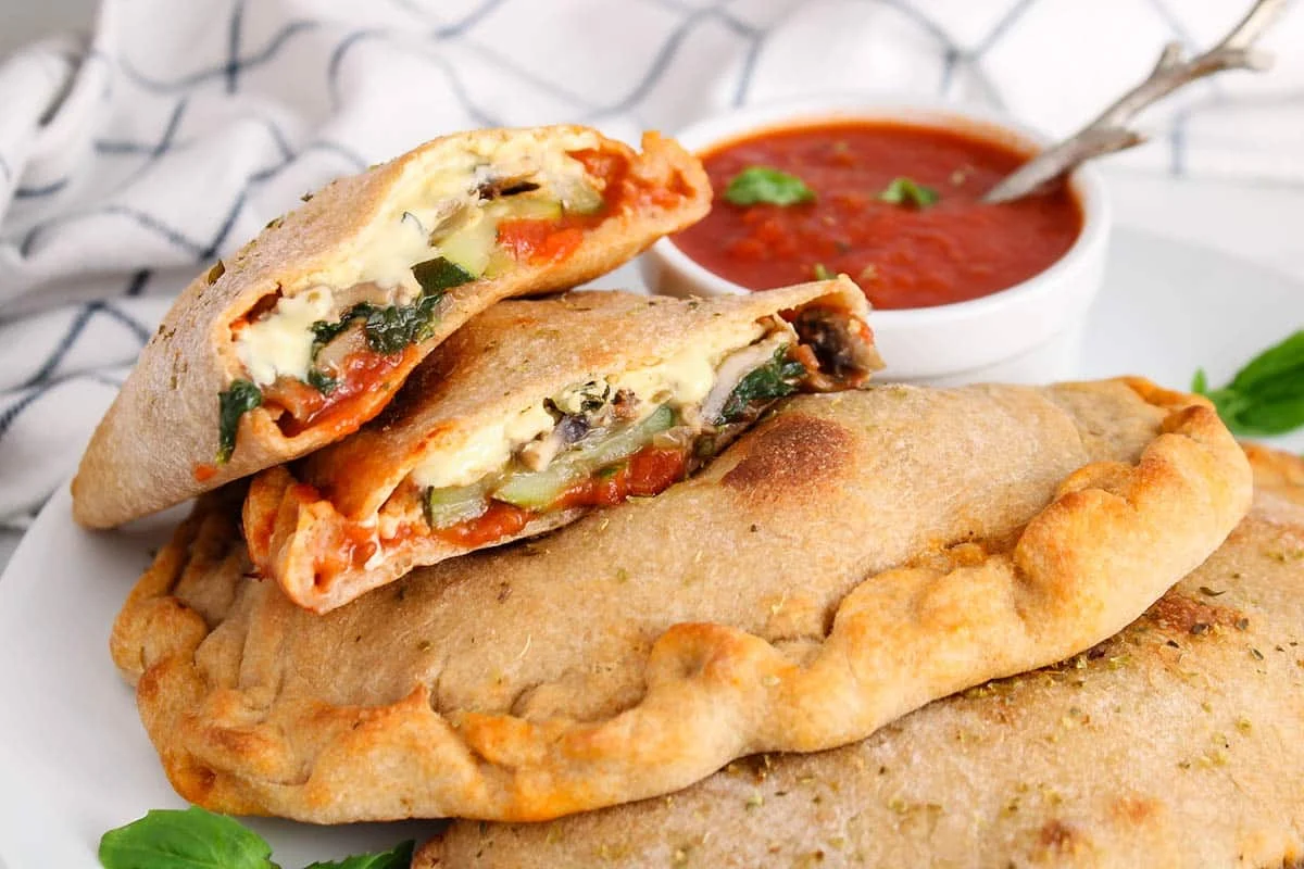 Veggie Special Calzones