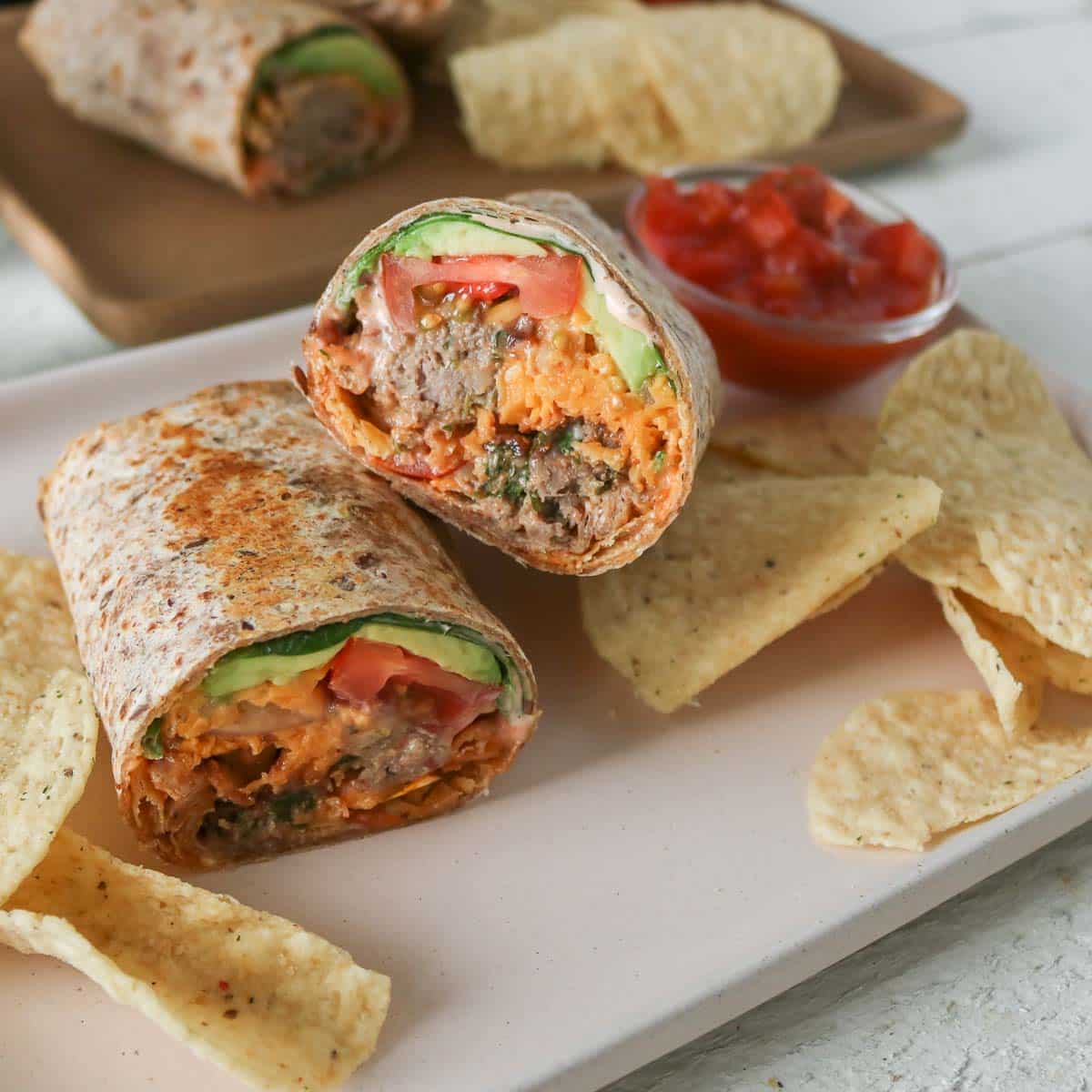 Meatball Parm Wrap