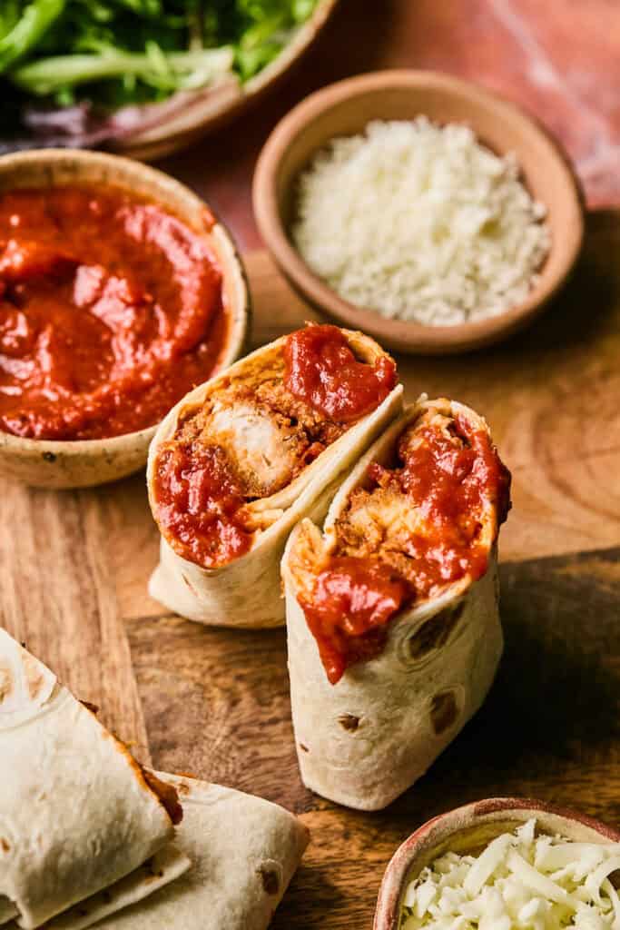 Chicken Parm Wrap
