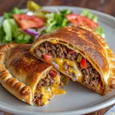 Steak, Bacon & Ranch Calzones