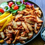 Gyro Plate with fries