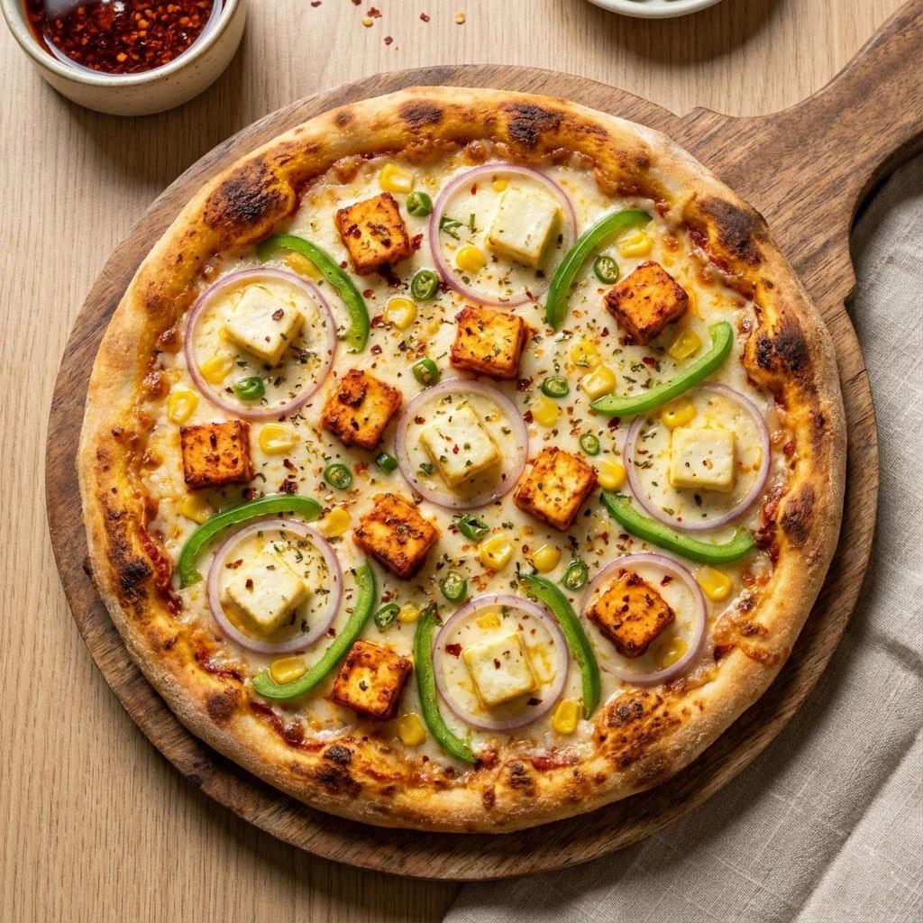 New! Punjabi Desi Style Pizza