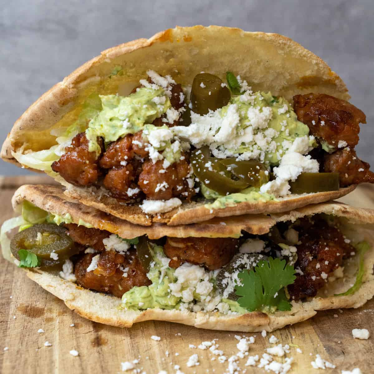 Italian Sausage Pita